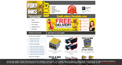 Desktop Screenshot of foxyinks.com